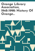 Orange_Library_Association__1948-1998