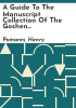 A_guide_to_the_manuscript_collection_of_the_Goshen_Library_and_Historical_Society