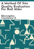A_method_of_site_quality_evaluation_for_red_alder