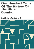 One_hundred_years_of_the_history_of_the_Ulster_County_Historical_Society__1859-1959