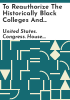 To_reauthorize_the_Historically_Black_Colleges_and_Universities_Historic_Preservation_Program