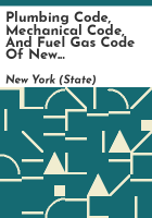 Plumbing_code__Mechanical_code__and_Fuel_gas_code_of_New_York_State