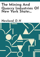 The_mining_and_quarry_industries_of_New_York_State